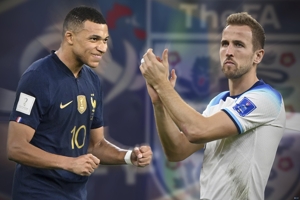 Kane và Mbappé tham gia ghi nhiều bàn thắng nhất ở 5 giải đấu lớn mùa này với 41 bàn, còn Haaland xếp thứ 3 với 34 bàn.