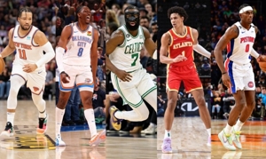 Brunson + Williams/Green + Brown + Johnson + Duren Trình độ của đội NBA của Jaylen là bao nhiêu?