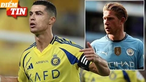 Điểm tin 9/10: De Bruyne sắp tới Al Nassr đá cặp cùng Ronaldo?