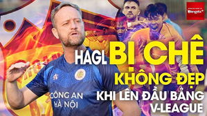 HAGL bị chê không đẹp khi lên đầu bảng V.League